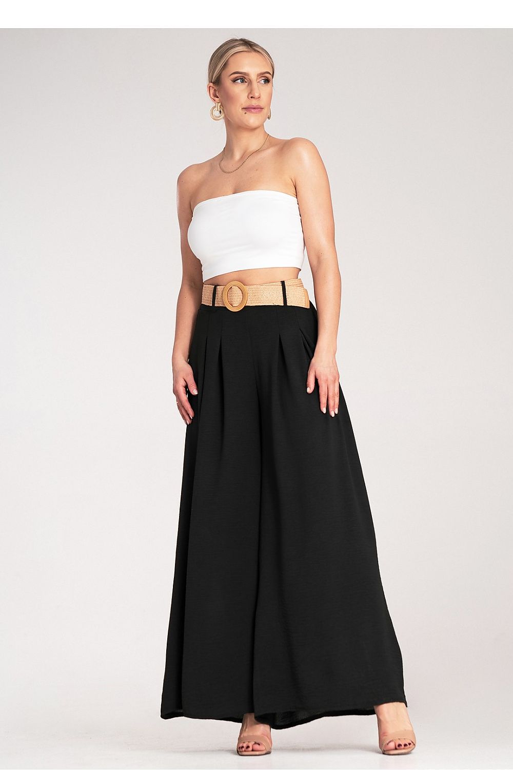 Culottes para mujer - pantalones con cinturón