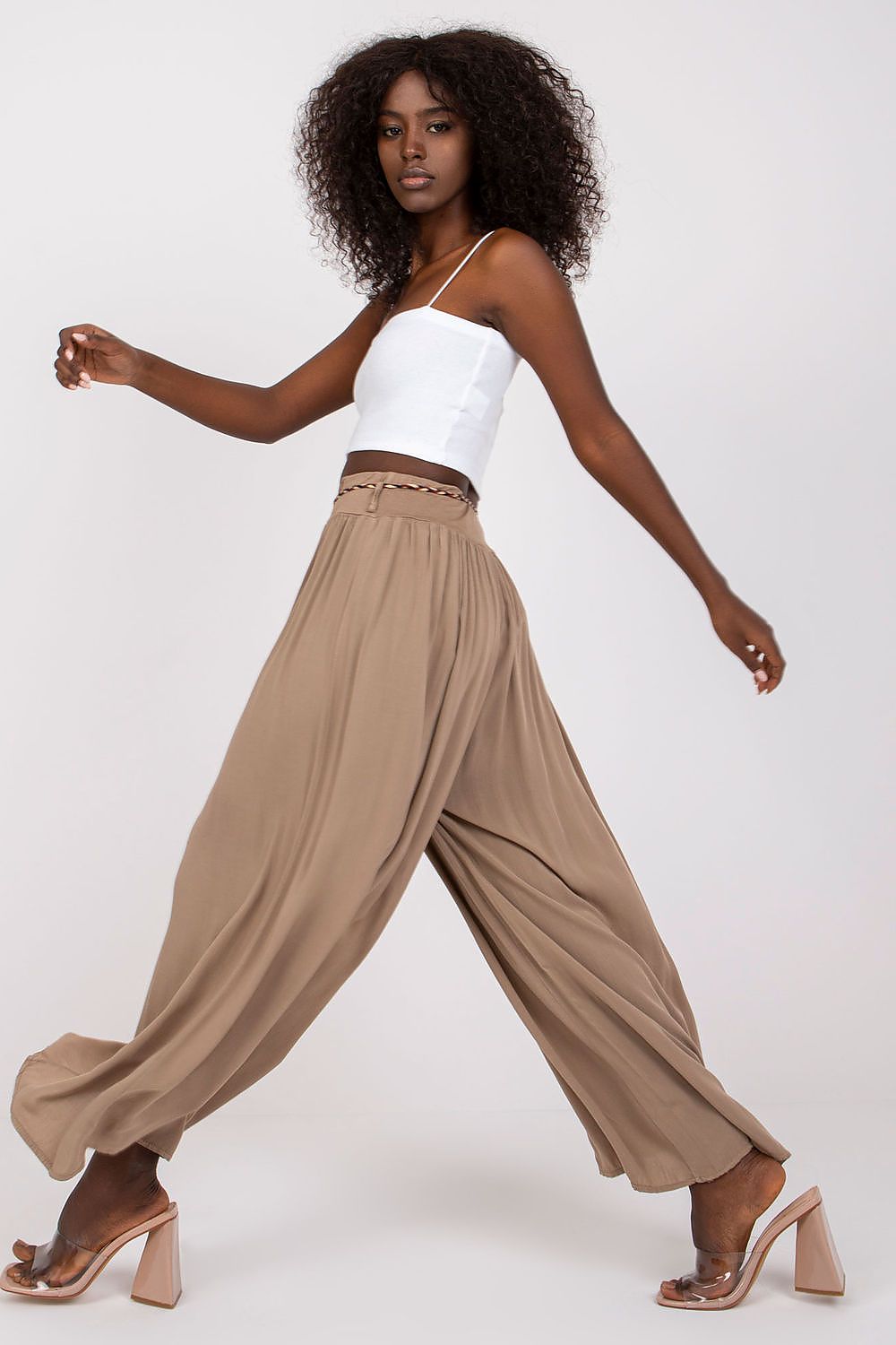 Pantalones de pierna ancha OCH BELLA