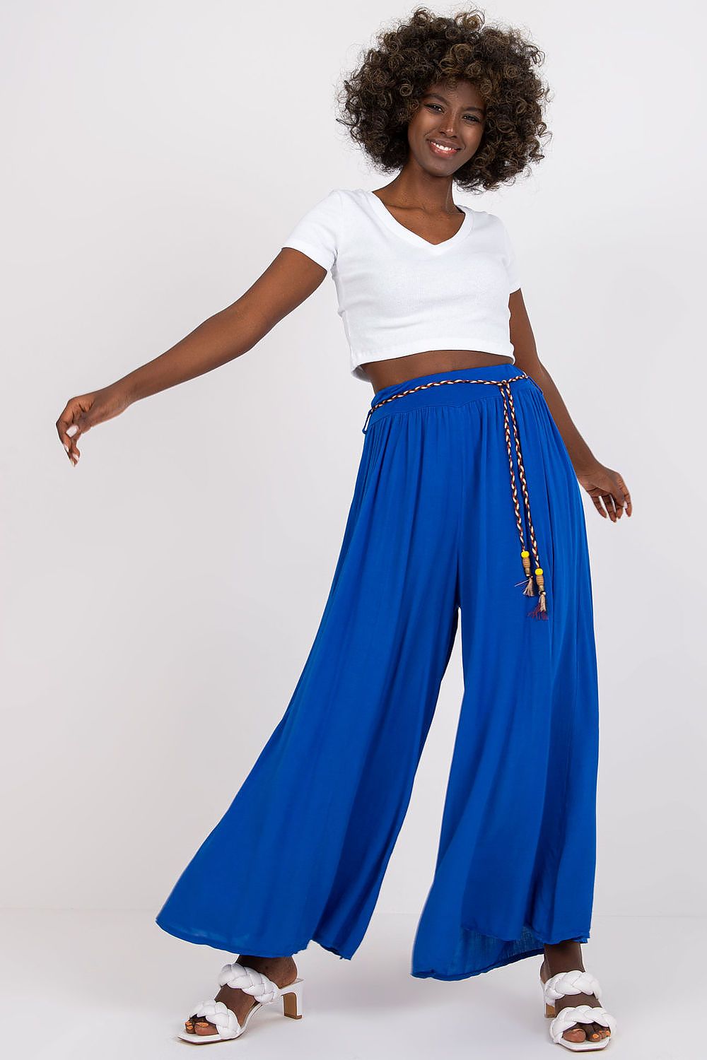 Pantalones de pierna ancha OCH BELLA