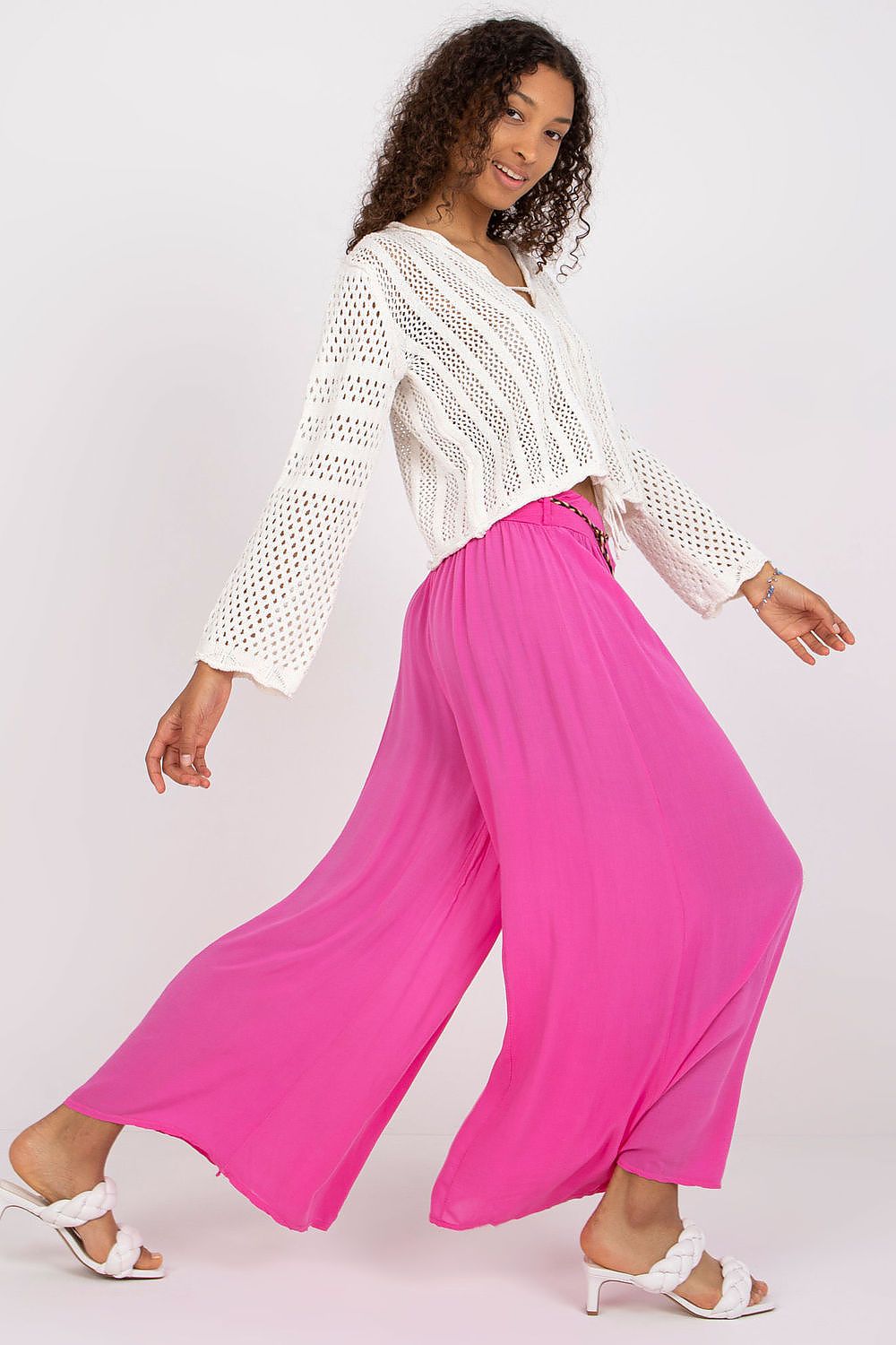 Pantalones de pierna ancha OCH BELLA