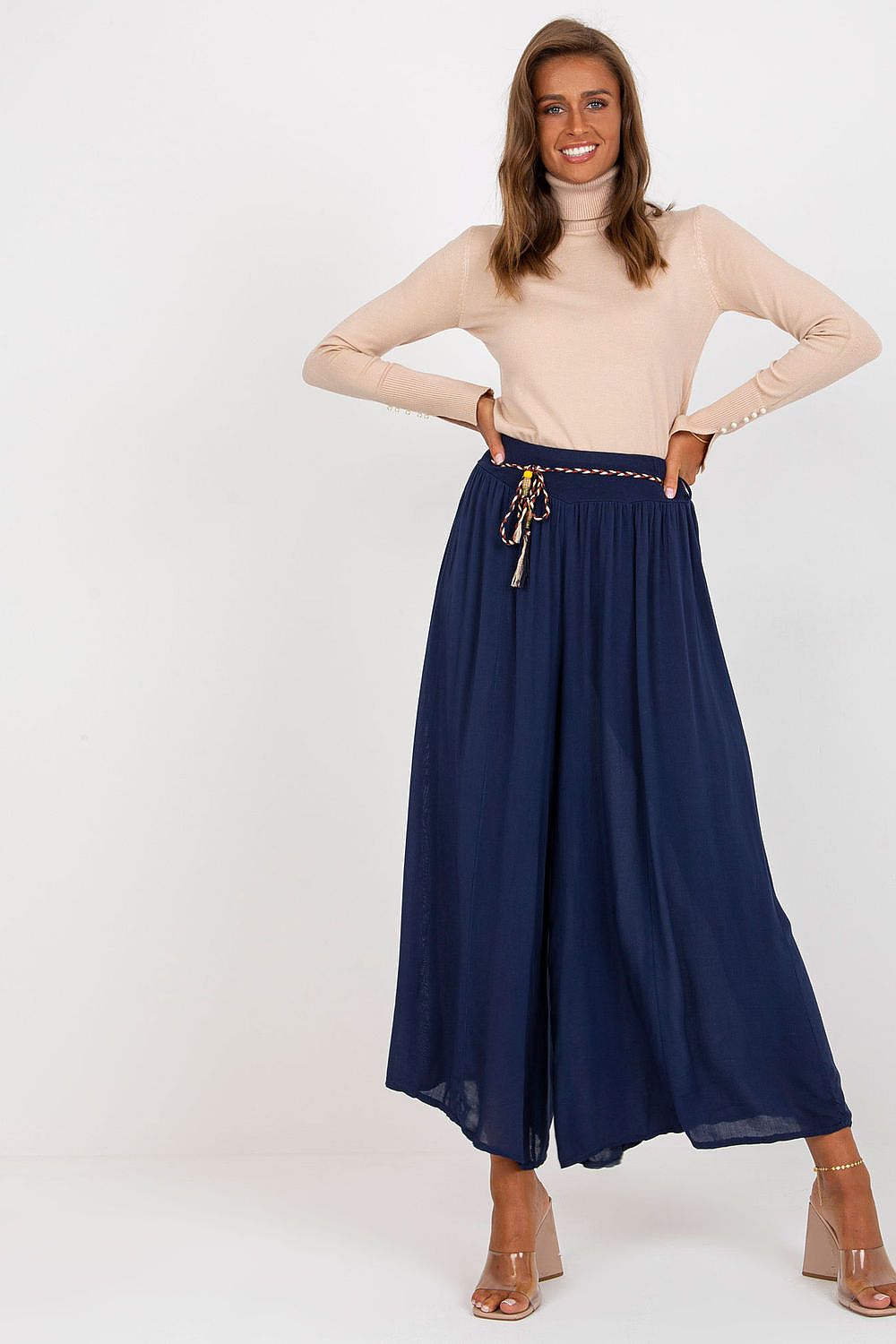Pantalones de pierna ancha OCH BELLA