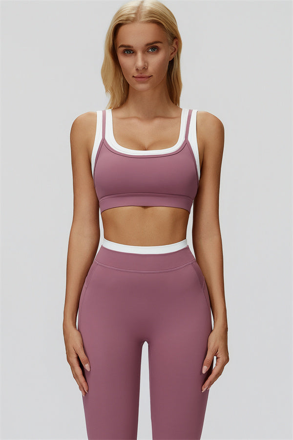 Conjunto Canyon de 2 piezas: sujetador deportivo y leggings