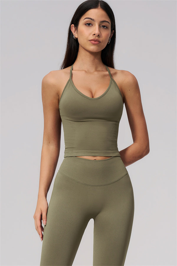 Camille 2-delige set van crop top en legging