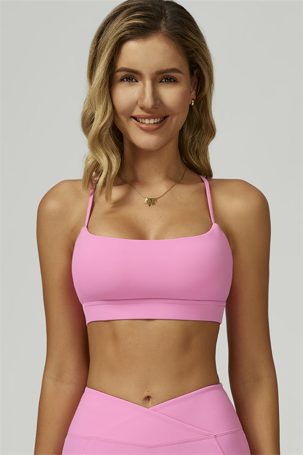 Conjunto de 2 piezas Flourish con sujetador deportivo y leggings acampanados