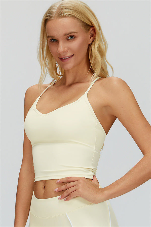 Conjunto Whisper de 2 piezas: top corto y shorts