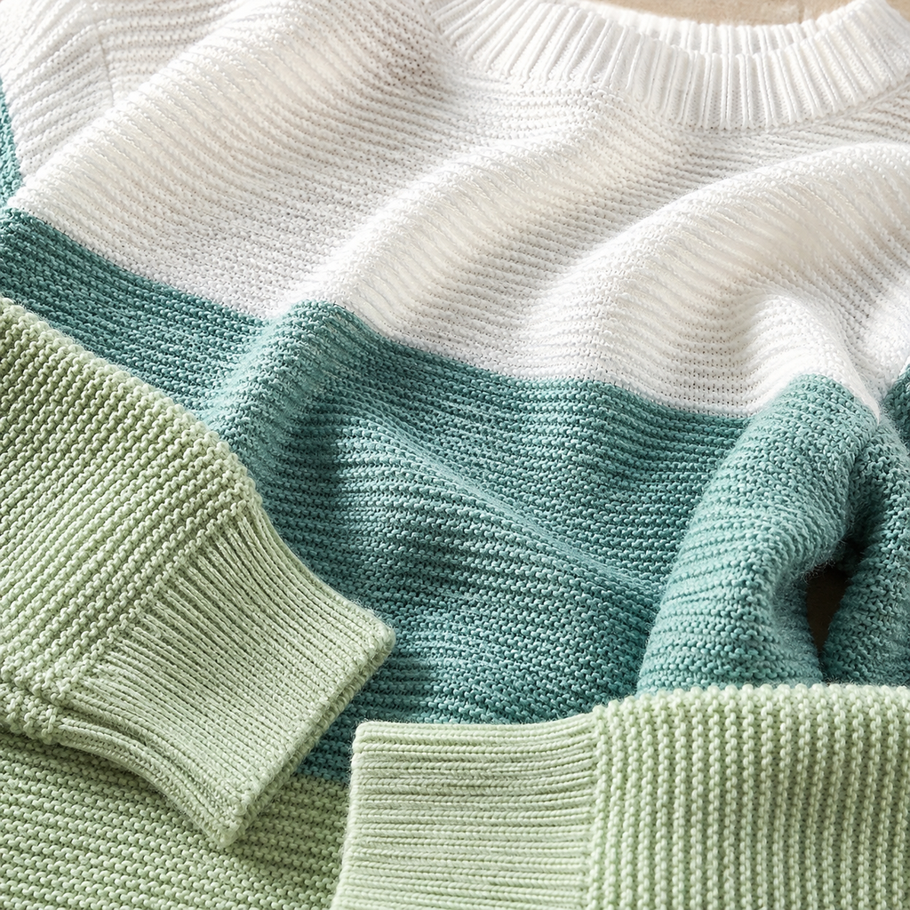 Prenda de punto con bloques de color Frances Signature