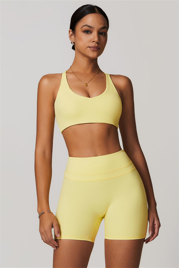 Ensemble 2 pièces Enigma : brassière de sport et short