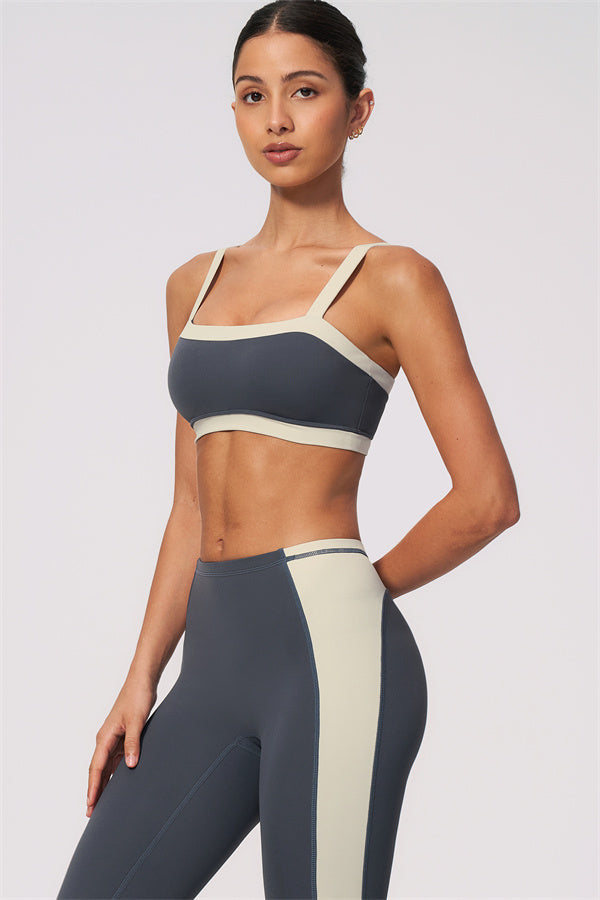 Ensemble 2 pièces Sandstone : brassière de sport et leggings