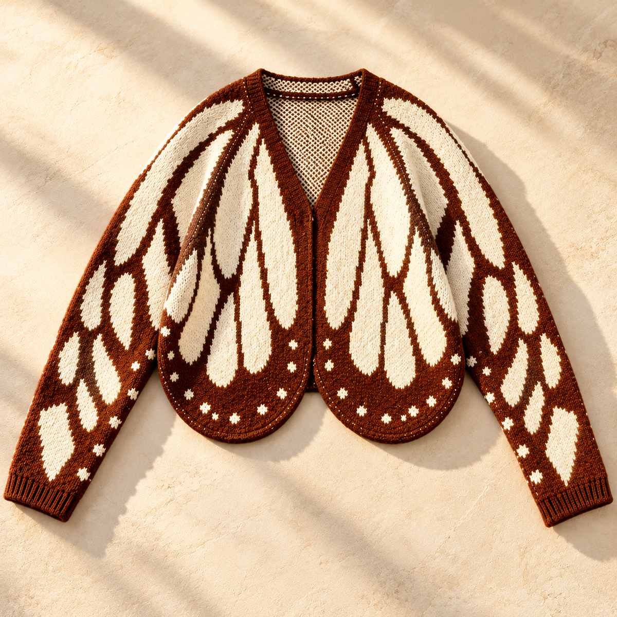 Cárdigan Vanessa de mariposas