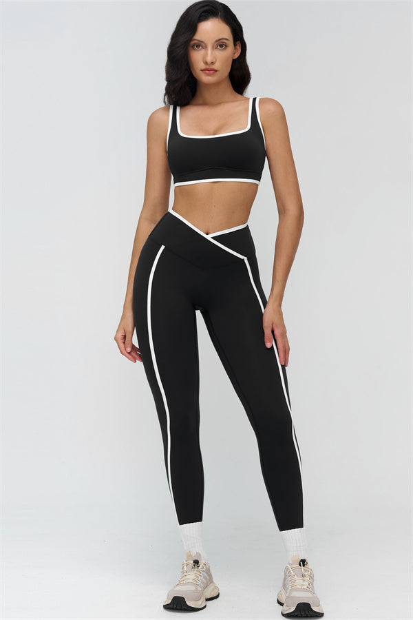 Ensemble 2 pièces Crave : brassière de sport et leggings