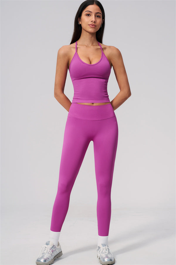Camille 2-delige set van crop top en legging