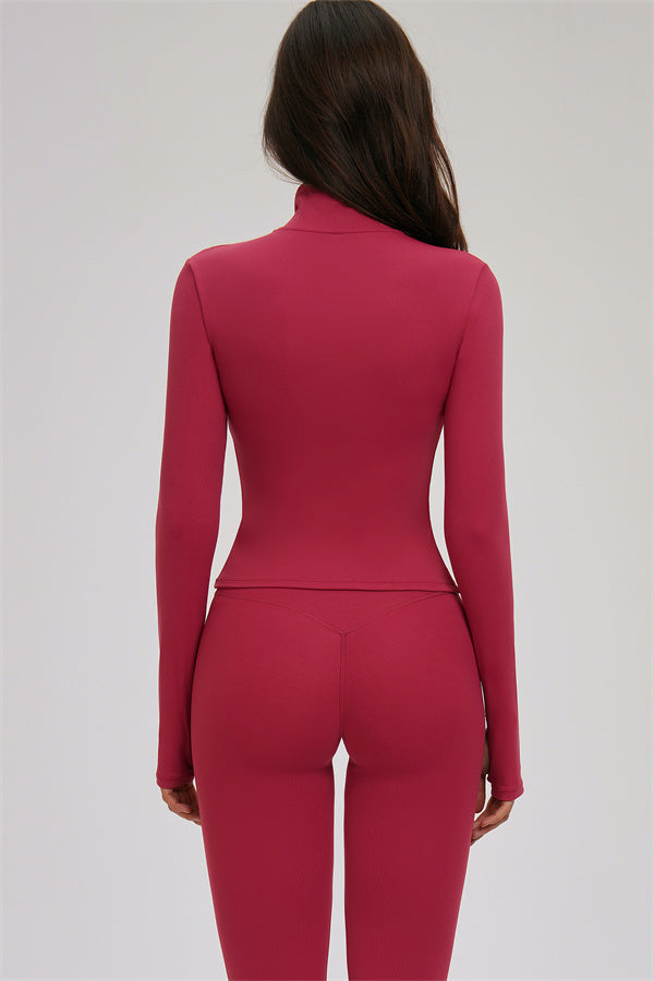 Set da 3 pezzi Kinetic: giacca con zip, reggiseno sportivo e leggings