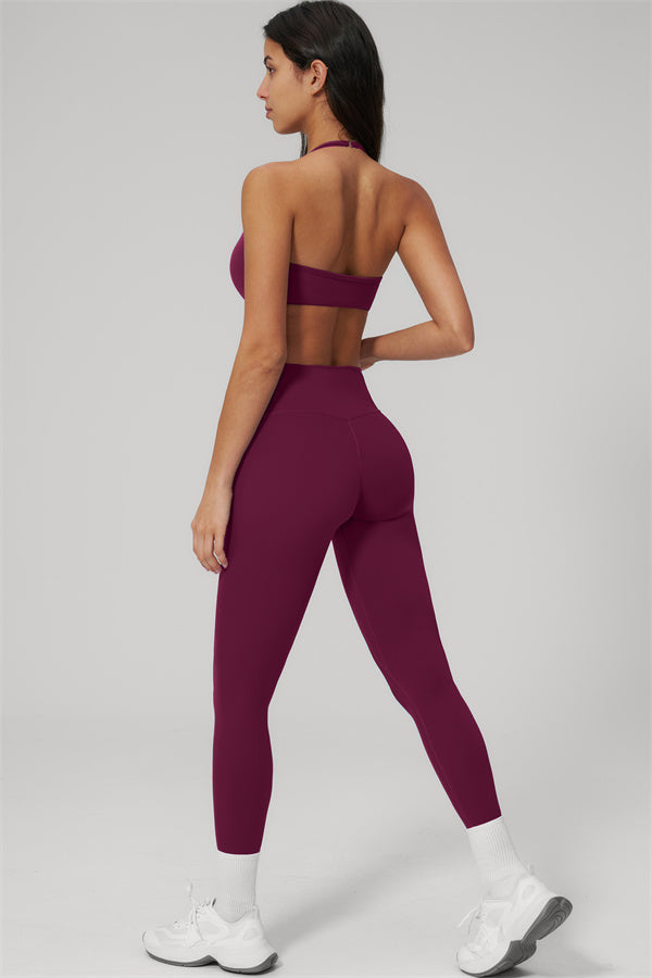 Conjunto de 2 piezas The Rapture: sujetador deportivo y leggings