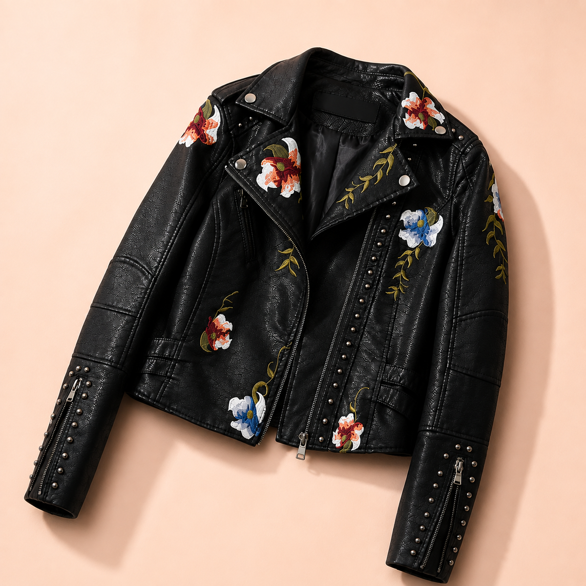 Chaqueta biker Delacroix