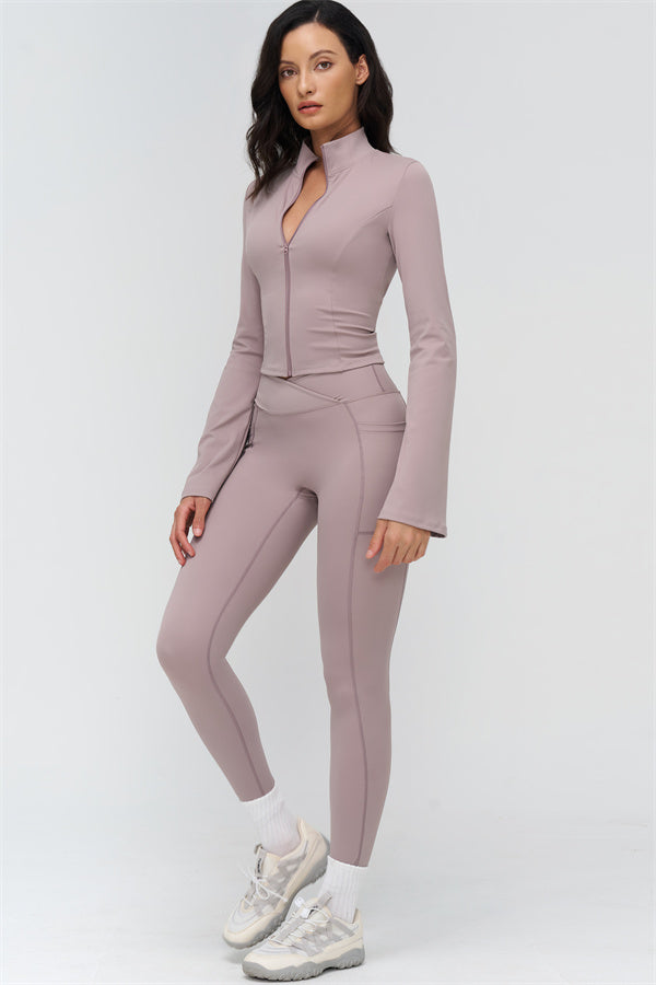 Conjunto BoldFit de 2 piezas: chaqueta y leggings