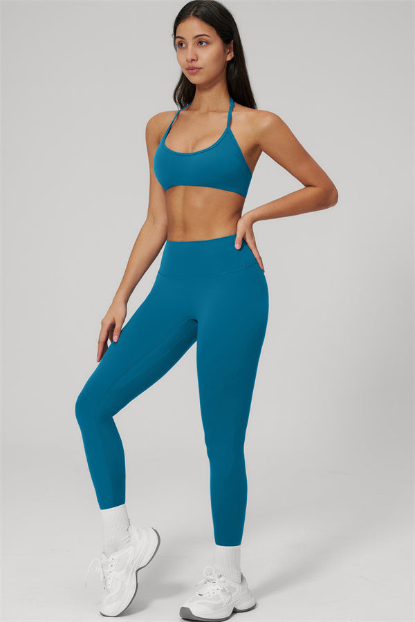 Conjunto de 2 piezas The Rapture: sujetador deportivo y leggings