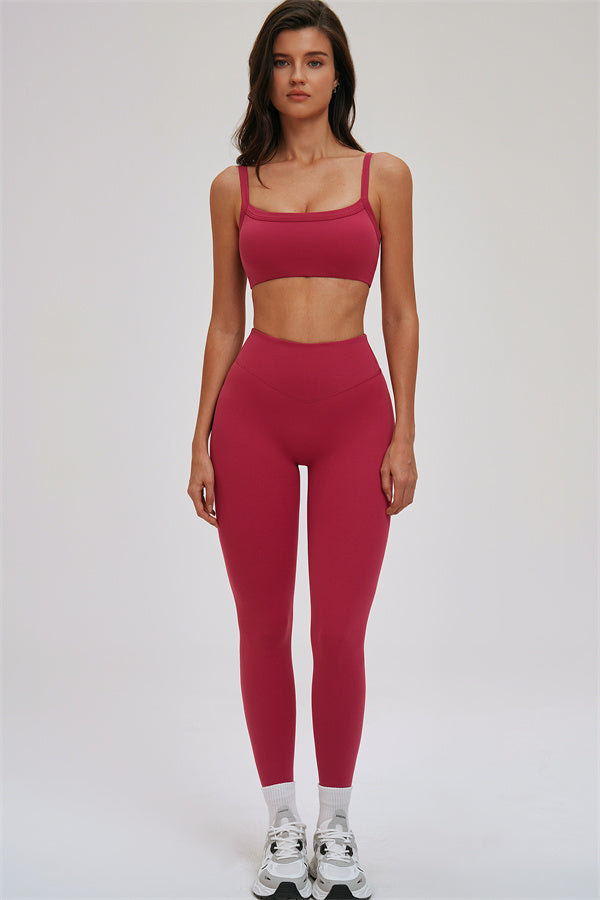 Conjunto Kinetic de 2 piezas: sujetador deportivo y leggings