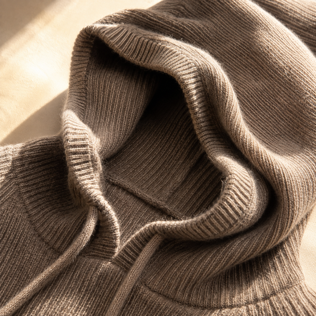 Sudadera con capucha de punto Anabelle