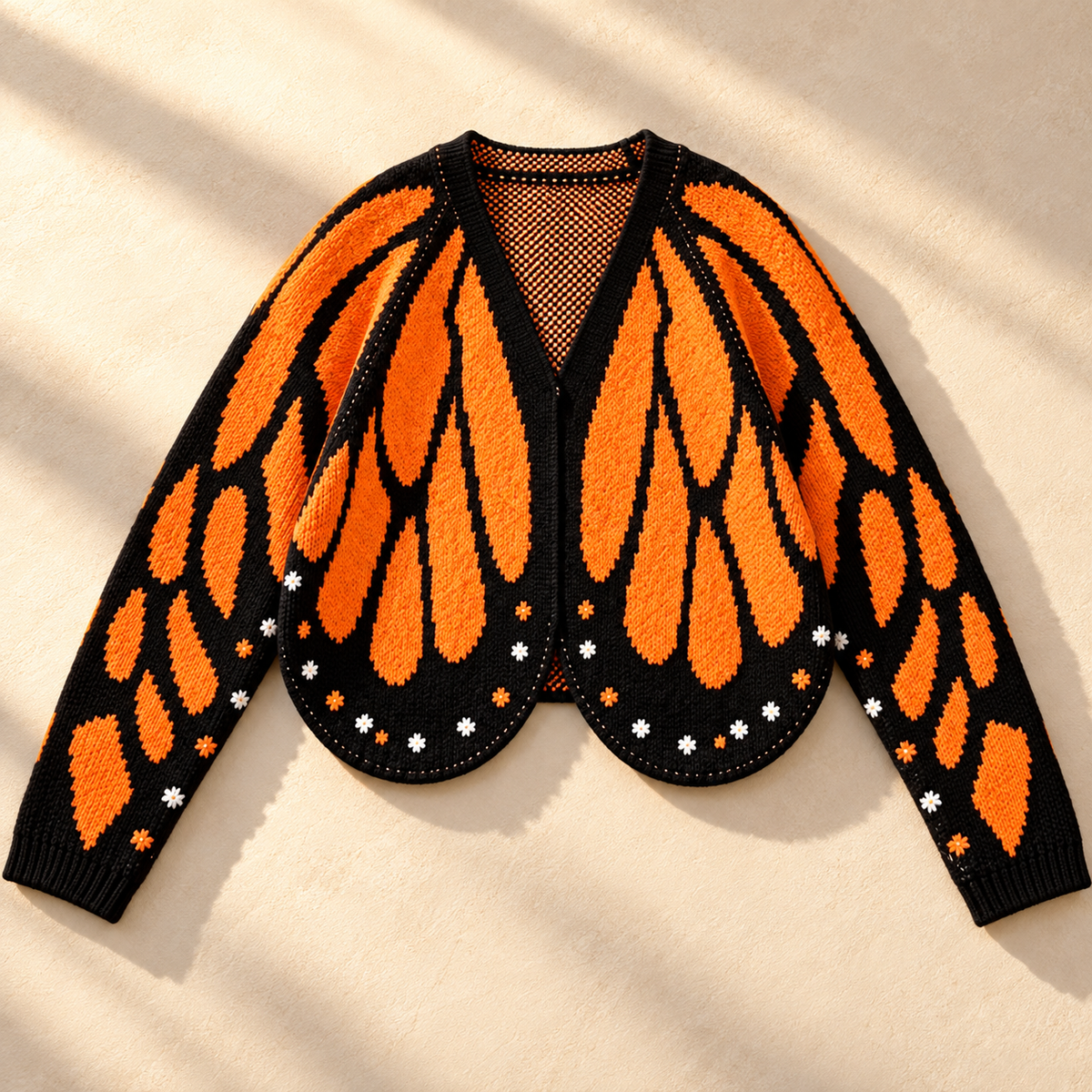 Cárdigan Vanessa de mariposas