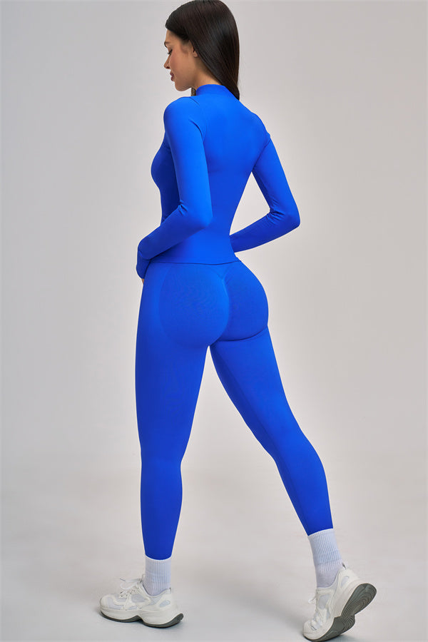 Conjunto de 3 piezas Vision: chaqueta, sujetador deportivo y leggings