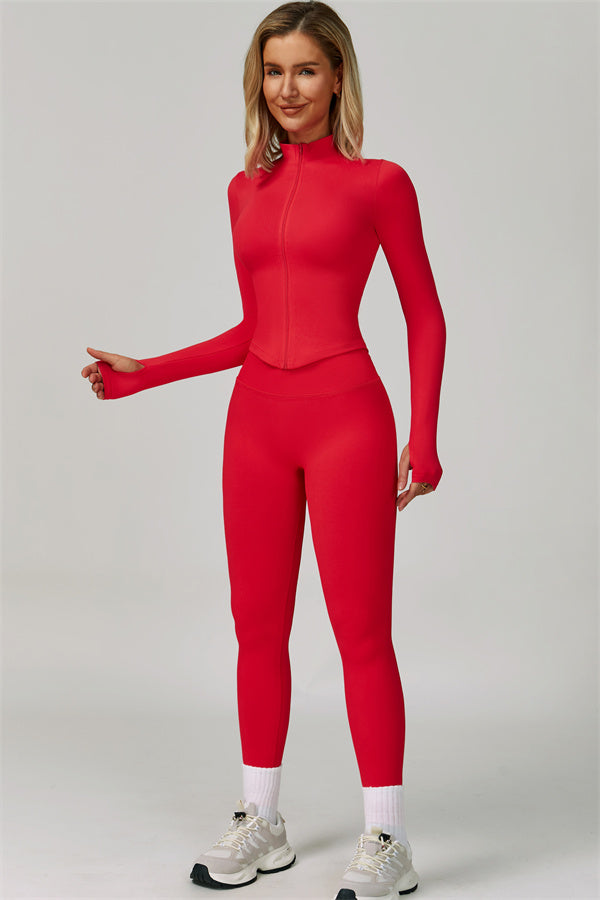 Empower 3-delige set: jasje, sportbeha en legging