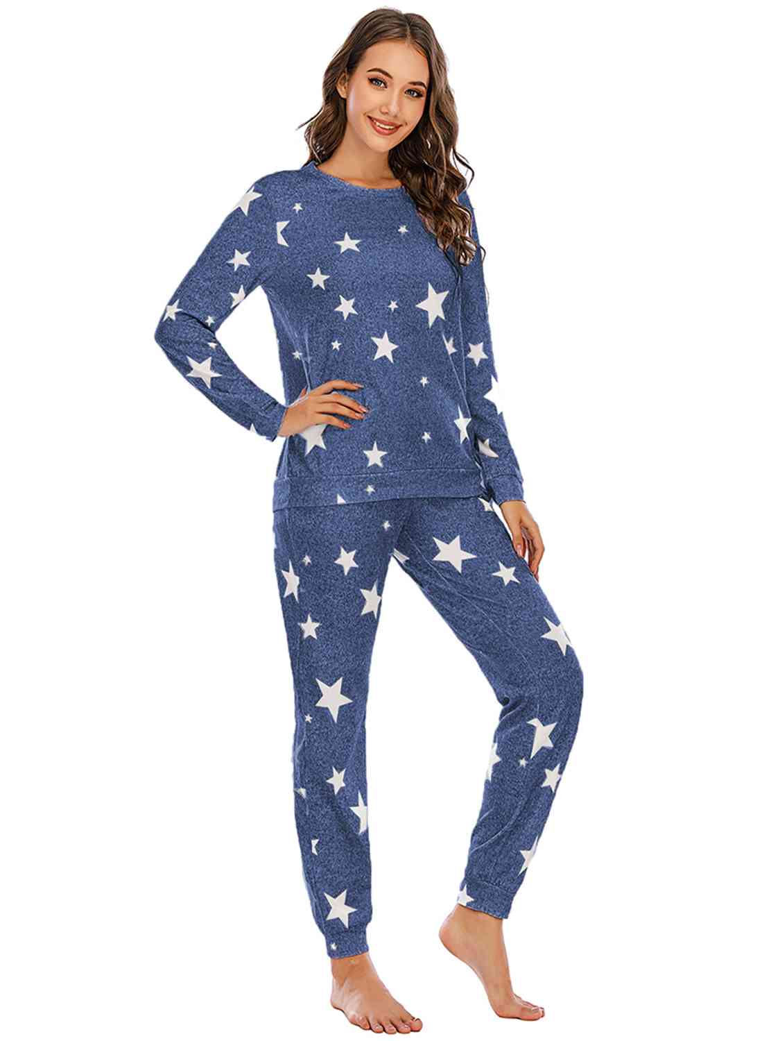 Star Top and Pants Lounge Set  Shop One Place