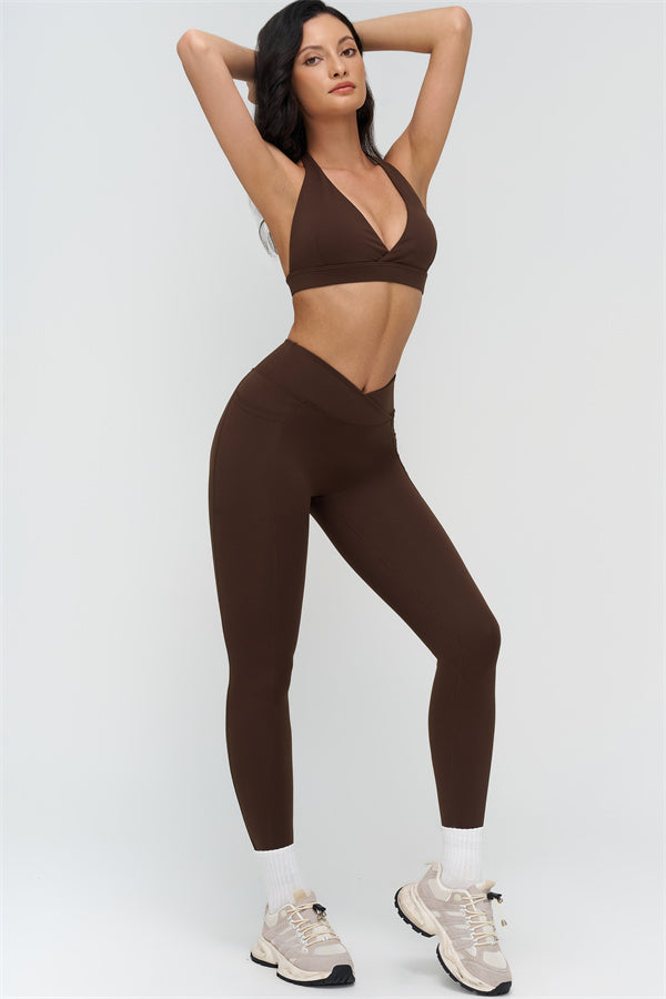 Conjunto de 2 piezas BoldFit: sujetador deportivo y leggings