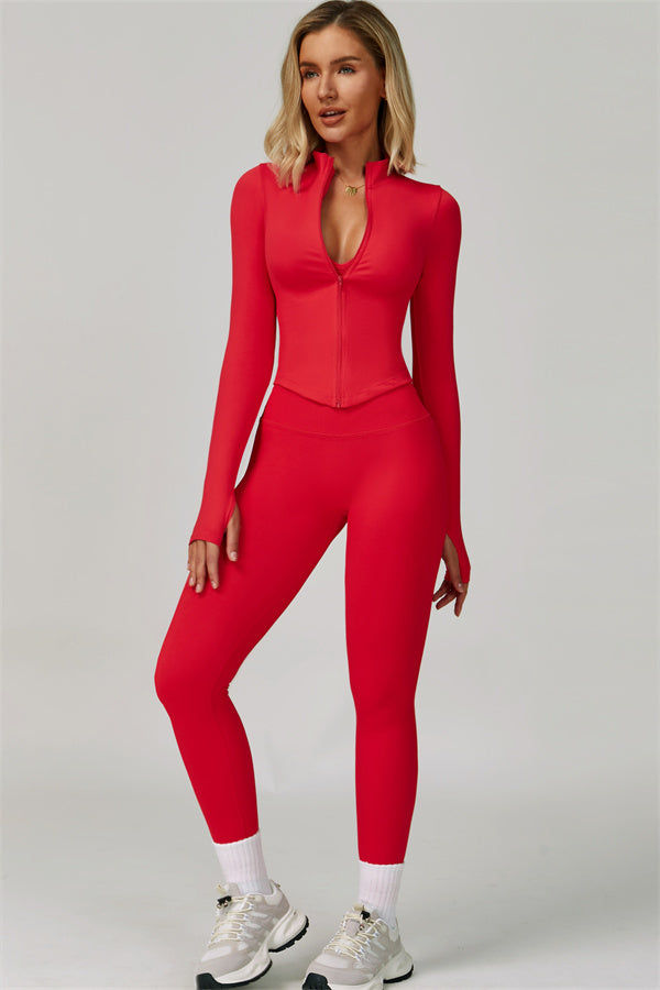 Empower 3-delige set: jasje, sportbeha en legging