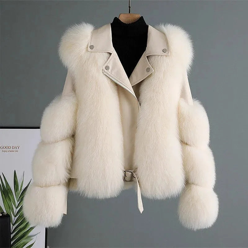 Chaqueta de Piel de Lujo