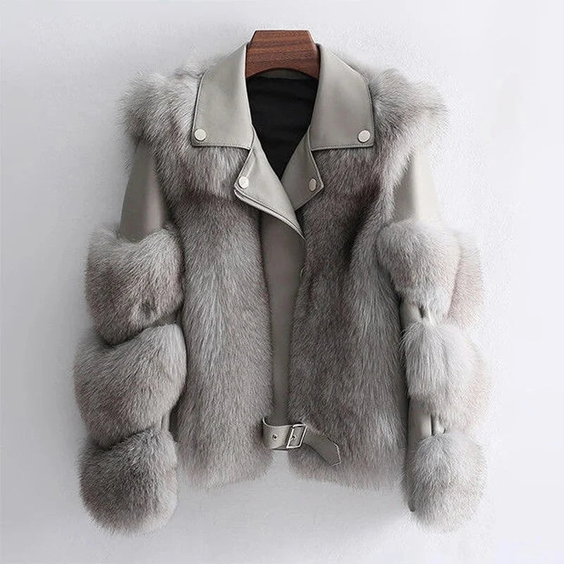 Chaqueta de Piel de Lujo
