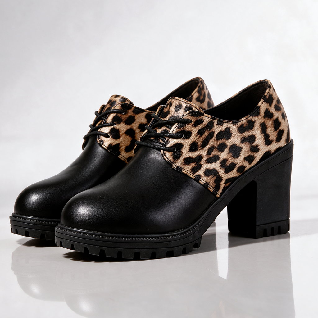 Oxfords de tacón Savannah