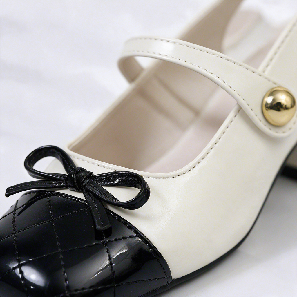 Tacones Mary Jane Bella de dos correas