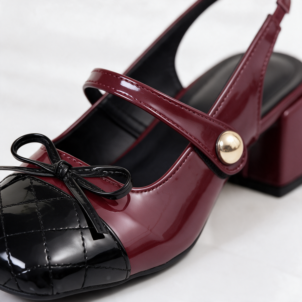 Tacones Mary Jane Bella de dos correas