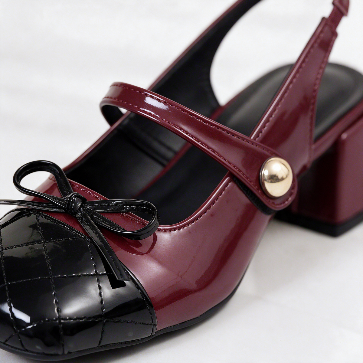 Tacones Mary Jane Bella de dos correas