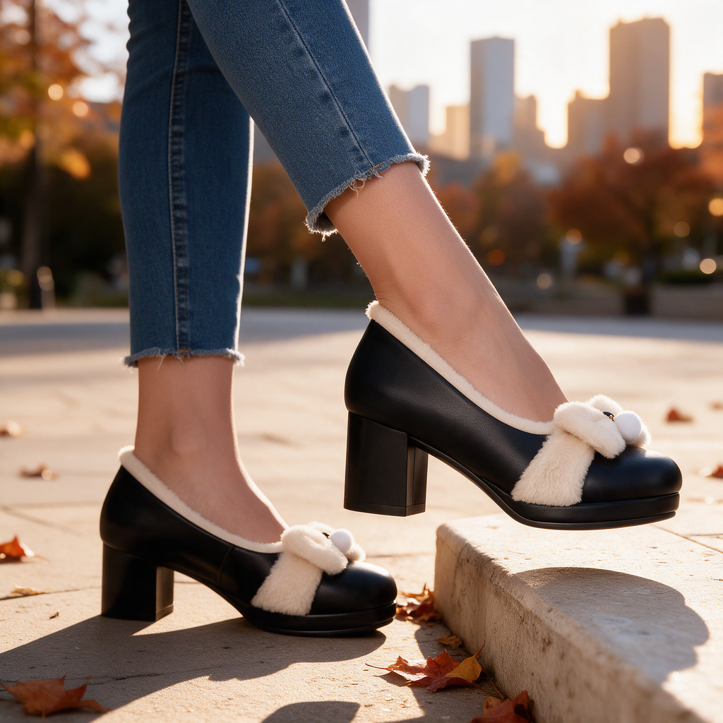 Zapato de salón de invierno Bonnie