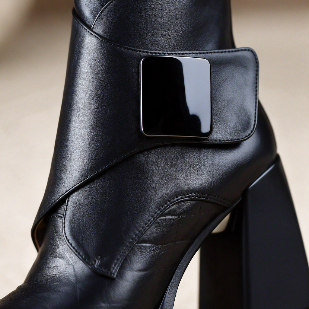 Botines Kensington con hebilla
