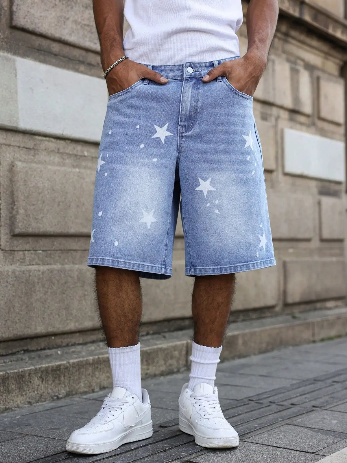 Shorts Estrella Azul Carter