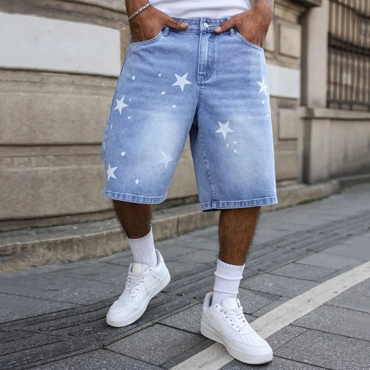 Shorts Estrella Azul Carter