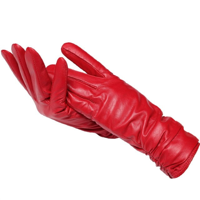 Guantes de cuero Trinity para mujer