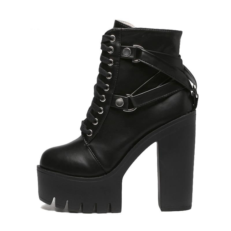 Botas de tacón alto