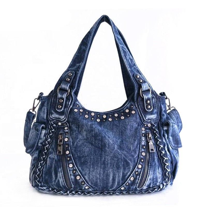 Bolso de mano de mezclilla Taboo