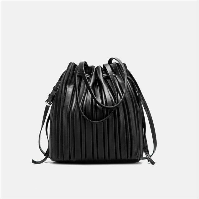 Bolso de hombro Catalina de cuero