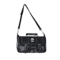 Bolso de mano punk con calavera