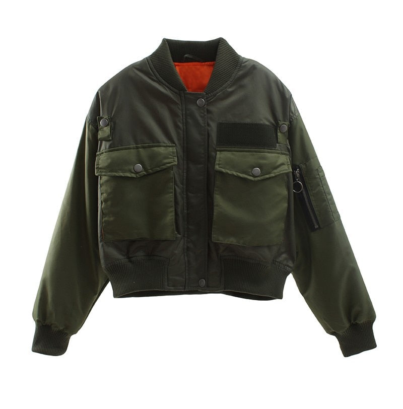 Chaqueta bomber moderna