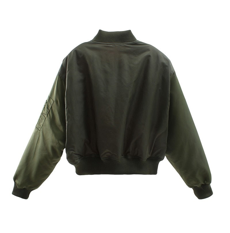 Chaqueta bomber moderna