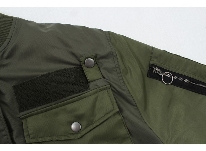 Chaqueta bomber moderna