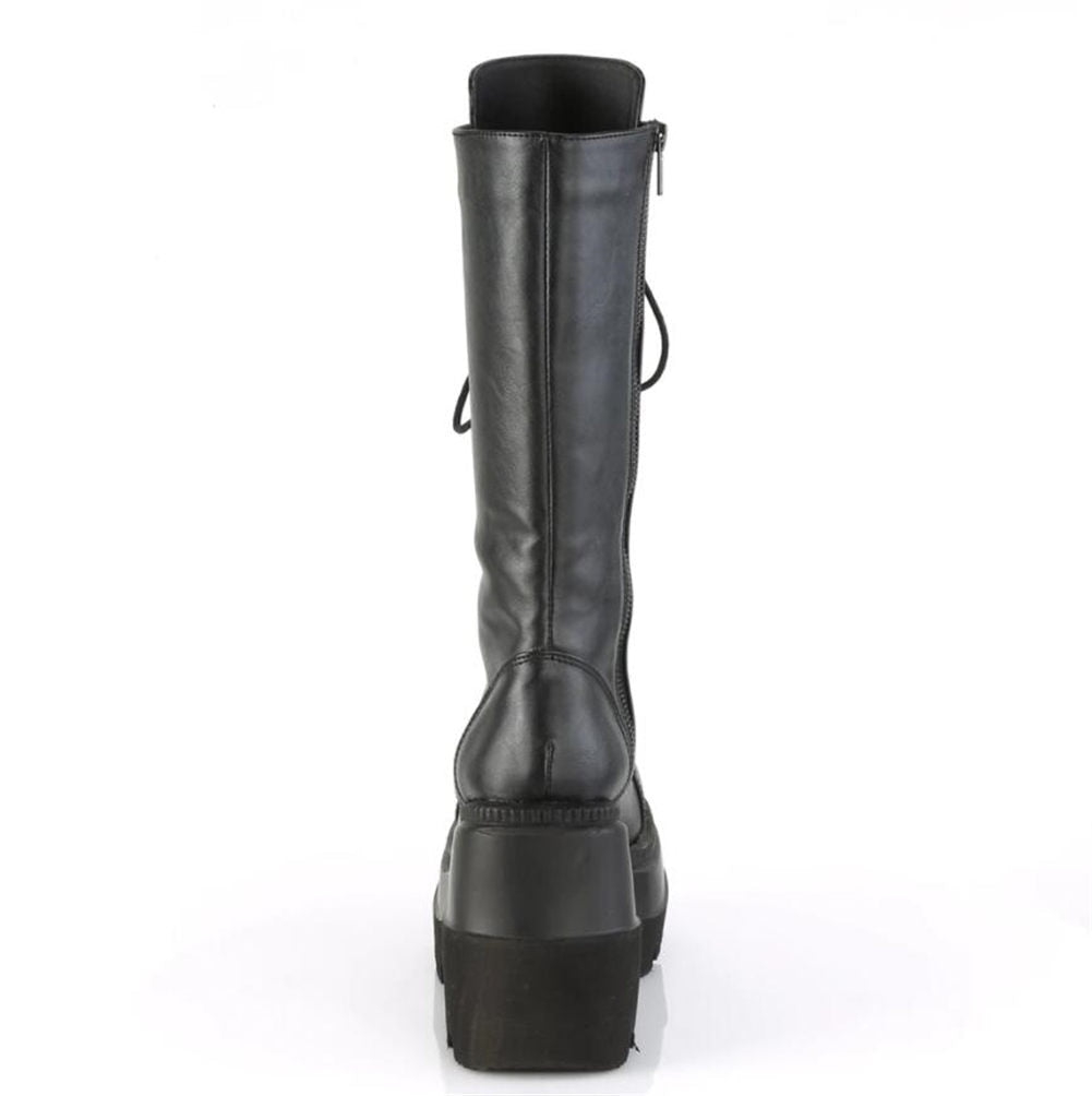 Botas elegantes de tacón alto