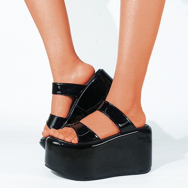 Sandalias de plataforma Kristy