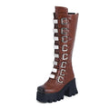 Botas largas metálicas