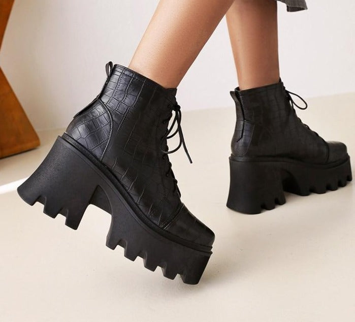 Botas Vanessa de cuero
